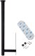 Staples Wieszak na ręcznik papierowy czarny loft metalowy na taśmę 3M (Ori_532150) 6