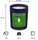 Cup&You Zestaw prezentowy PANNA herbata i świeczka zapachowa dla osoby ze znakiem zodiaku panny - prezent upominek dla kobiety faceta mamy taty babci dziadka 6