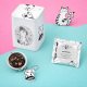 Cup&You Zestaw prezentowy upominkowy CAT ARTIST metalowa puszka nierdzewny zaparzacz herbata - prezent upominek dla kobiety dziewczyny mamy żony babci niej 8