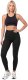 Carpatree Damskie legginsy Getry Carpatree Rib Profile Midnight Black 1