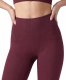 Carpatree Damskie Legginsy Getry Carpatree Rib Profile Plum Purple 3