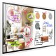 System interaktywny Samsung Flip WM55FX - 140 cm (55") Klasa przekątnej WMFX Series wyświetlacz LCD z podświetleniem LED - Edukacja / Biznes - mit interaktives Whiteboard integriert, Touchscreen (Multitouch) - Tizen OS - 4K UHD (2160p) 3840 x 2160 2