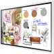 System interaktywny Samsung Flip WM55FX - 140 cm (55") Klasa przekątnej WMFX Series wyświetlacz LCD z podświetleniem LED - Edukacja / Biznes - mit interaktives Whiteboard integriert, Touchscreen (Multitouch) - Tizen OS - 4K UHD (2160p) 3840 x 2160 3