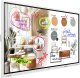 System interaktywny Samsung Flip WM75FX - 190 cm (75") Klasa przekątnej WMFX Series wyświetlacz LCD z podświetleniem LED - Edukacja / Biznes - mit interaktives Whiteboard integriert, Touchscreen (Multitouch) - Tizen OS - 4K UHD (2160p) 3840 x 2160 - Szary 2