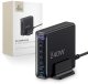 Ładowarka Tech-Protect TECH-PROTECT DC240W-GAN 6-PORT DESKTOP CHARGER PD 240W / QC3.0 BLACK 1