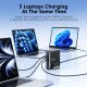 Ładowarka Tech-Protect TECH-PROTECT DC240W-GAN 6-PORT DESKTOP CHARGER PD 240W / QC3.0 BLACK 6