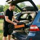 Nils Extreme NC2608 Wózek turystyczny składany czarno-pomarańczowy 100L NILS CAMP 9