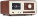 Radio Audizio Radio internetowe DAB+ Dozza brązowe Audizio one size 12
