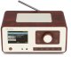 Radio Audizio Radio internetowe DAB+ Dozza brązowe Audizio one size 3