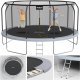 Rebel Trampolina REBEL Active PRO 15ft/465 cm, siatka, drabinka 1