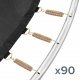 Rebel Trampolina REBEL Active PRO 15ft/465 cm, siatka, drabinka 2