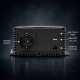 Przetwornica Qoltec Przetwornica napięcia Pure Sine Wave | 12V na 230V | 500/1000W | LCD | USB | USB-C | Kompatibilność z LiFePo4 GEL AGM 3