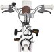 vidaXL vidaXL Rower Dziecięcy 14 Cali dla dzieci w wieku 3-5 lat Biały 5