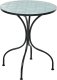 Beliani Stolik bistro ANAPO 60 cm Metal Czarny 4