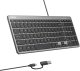 Klawiatura Unitek SlimTap USB-A/USB-C (T053AGY01-US) 3
