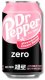 Coca Cola Company Dr. pepper napój gazowany bez cukru o smaku truskawki zero sugar strawberry cream Koreański 355ml 1
