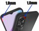 krainaGSM Do Oppo A78 5G|A58 5G Matowe Silicone Case Satynowe Plecki + Szkło 9H 2