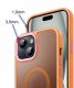 krainaGSM Etui Do Iphone 15 Plus Do Magsafe Matowe Matt Case + Szkło Na Ekran 9H 3