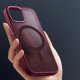 krainaGSM Etui Do Iphone 15 Plus Do Magsafe Matowe Matt Case + Szkło Na Ekran 9H 2
