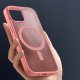 krainaGSM Etui Do Iphone 15 Pro Max Do Magsafe Matowe Matt Case + Szkło Na Ekran 9H 2