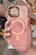 krainaGSM Etui Do Iphone 14 Pro Max Do Magsafe Matowe Matt Case + Szkło Na Ekran 9H 6