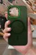 krainaGSM Etui Do Iphone 14 Pro Max Do Magsafe Matowe Matt Case + Szkło Na Ekran 9H 6
