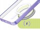 Hello Case Etui Do Apple iPhone 16 Plus (Do Magsafe, Fioletowe, Metalowe, Clear, Case) 2