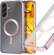 Hello Case Etui Do Galaxy A36 / A37 / A57 (Do Magsafe, Różowe Złoto, Metal, Clear) 1