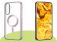 Hello Case Etui Do Galaxy A36 / A37 / A57 (Do Magsafe, Różowe Złoto, Metal, Clear) 3