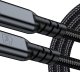 Kabel USB 3mk USB-C - Thunderbolt 2 m Czarny (161311) 4