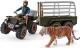 Figurka Schleich Quad z przyczepą i strażnikiem (GXP-603481) 5