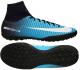 Nike Buty piłkarskie MercurialX Victory VI DF TF granatowe r. 45.5 (903614 404) 1
