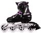 Rolki Blackwheels regulowane Flex czarno-fioletowe r. 35-38 1