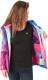 Iguana Kurtka damska Subira W Triangles Magenta Print/Charisma r. S 10