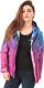 Iguana Kurtka damska Subira W Triangles Magenta Print/Charisma r. S 1