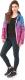 Iguana Kurtka damska Subira W Triangles Magenta Print/Charisma r. S 2