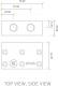 EK Water Blocks EK-FC Terminal X2 1-slot Acryl 2
