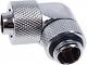 Alphacool Złączka kątowa obracana, 1/4" - 13/10mm, chrom (17231) 1