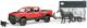 Bruder Auto RAM 2500 Power Wagon z przyczepą dla konia (02501) 1