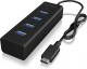 HUB USB Icy Box 4x USB-A 3.0 (IB-HUB1409-C3) 1