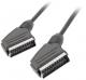 Kabel Lanberg Scart - Scart 3m czarny (CA-EUEU-10CC-0030-BK) 1
