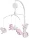 Babys Only Baby's Only, Karuzela grająca ze zwierzątkami, różowa (BSO0852351) 1