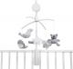Babys Only Baby's Only, Karuzela grająca ze zwierzątkami, szara (BSO0852352) 2