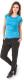 Asics Koszulka damska CAPSLEEVE TOP Diva Blue Hearher r. XS 2