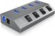 HUB USB Icy Box 4x USB-A 3.0 (IB-HUB1405) 1