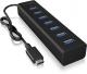 HUB USB Icy Box 7x USB-A 3.0 (IB-HUB1700-C3) 1