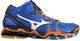 Mizuno Buty unisex Wave Tornado 9 Mid niebieskie r. 38 (V1GA141722) 1