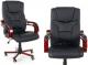 Krzesło biurowe CALVIANO Fotel Biurowy Prezydent czarny 1