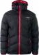 Kurtka męska Hi-Tec Kurtka puchowa męska Socho Anthracite/High Risk Red r. M 1