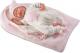 Llorens Lalka płacząca Mimi w różowym śpiworku, 40 cm (GXP-607874) 1